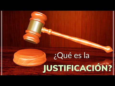 What is JUSTIFICATION?