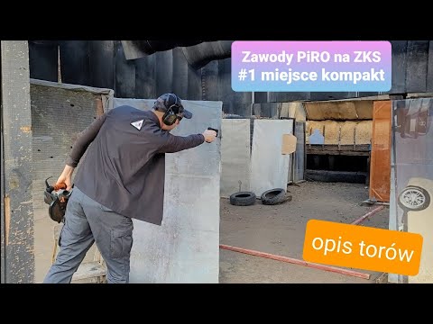 Zawody PiRO ZKS Warszawa 06.11.2023 🥇 Glock 19 #1 kompakt strzeleckie dynamiczne