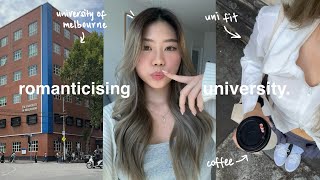 first week of uni 📓👩🏻‍💻✎ᝰ. | student diaries in melbourne.