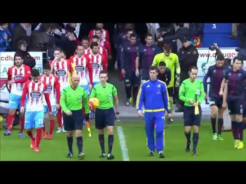 Resumen de CD Lugo (1-1) SD Huesca