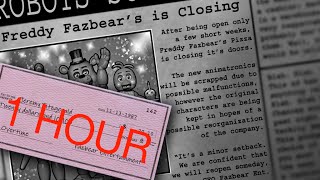 Five nights at Freddy&#39;s 2 PAYDAY song (Les cloches du monastère) 1 HOUR !