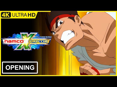 Namco X Capcom Opening [4K 60FPS Remastered]