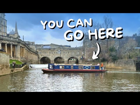 Driving our narrowboat off the map in Bath | Pulteney Bridge - 112