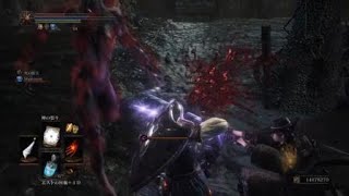 DARK SOULS III　血噴射