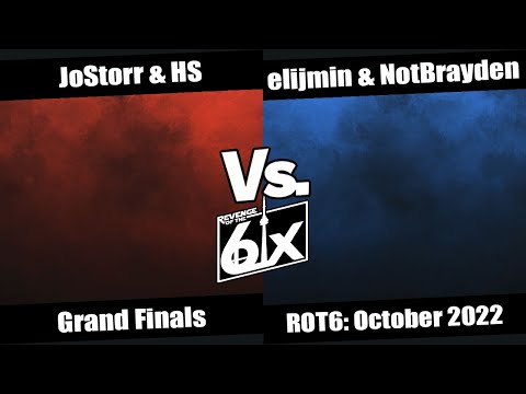 ROT6 October Grand Finals - JoStorr & HS vs elijmin & NotBrayden SSBU Doubles