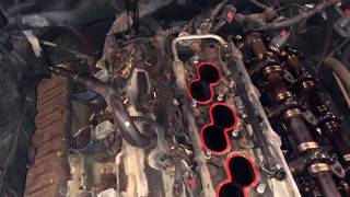 Chrysler Dodge 2.7L water pump replacement with timing chain, tensioner and guide breakdown Charger