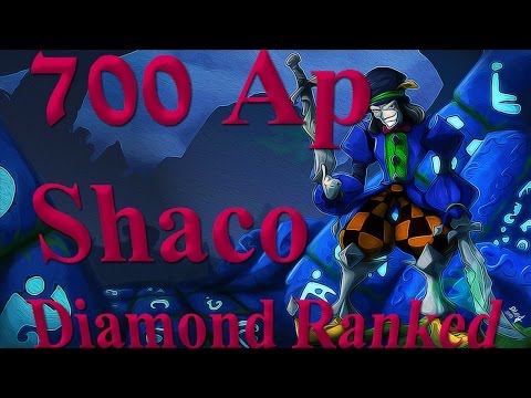 700 AP Shaco - Diamond Ranked - Full Gameplay