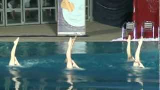 preview picture of video 'GALA NATATION SYNCHRONISEE VICHY 2012 FRENCH CANCAN .mpg'
