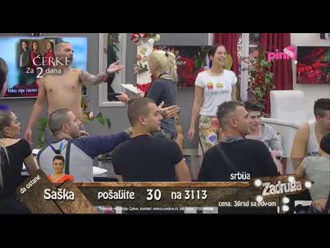 Zadruga - Zadatak sa tanjirima sa šlagom - 09.01.2018. Zadruga - Zadatak sa tanjirima sa šlagom - 09.01.2018.