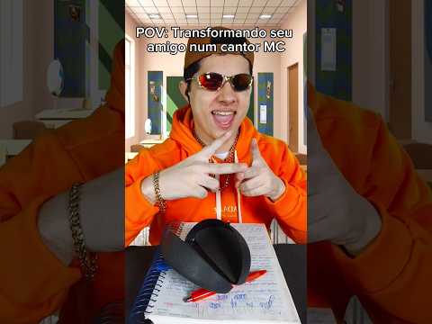 Escola 64 | Transformando seu amigo num cantor MC #asmrbrasil #asmrbr #humor #escola
