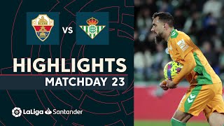 Videoresumen del Elche - Betis Videoresumen del Elche - Betis