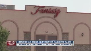 Strippers sue club over tips, wages