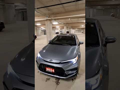 2024 Toyota Corolla Hybrid SE CVT AWD in Gray for sale at North London Toyota in London, ON