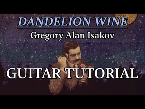 How to play "Dandelion Wine" by Gregory Alan Isakov - GUITAR TUTORIAL