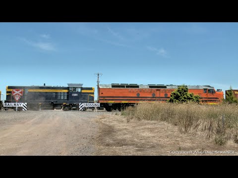7922V Dooen Container Train: CSR009, C501, T357 & CLF4 Pass Farm Machinery (10/1/2021) - PoathTV