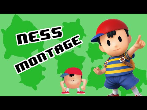 Ness Montage - SSB4 Wii U