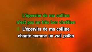 Karaoké L'épervier - Hugues Aufray *