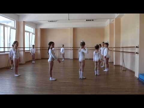 RUSSIAN BALET LESSON Урок Балета девочки май 2014 (3) 1435 