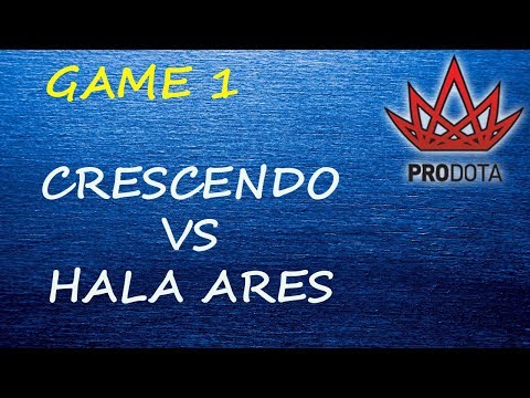 Crescendo vs Hala Ares - Game 1 Bo3 - Dota 2 - Full Match - ProDota Cup
