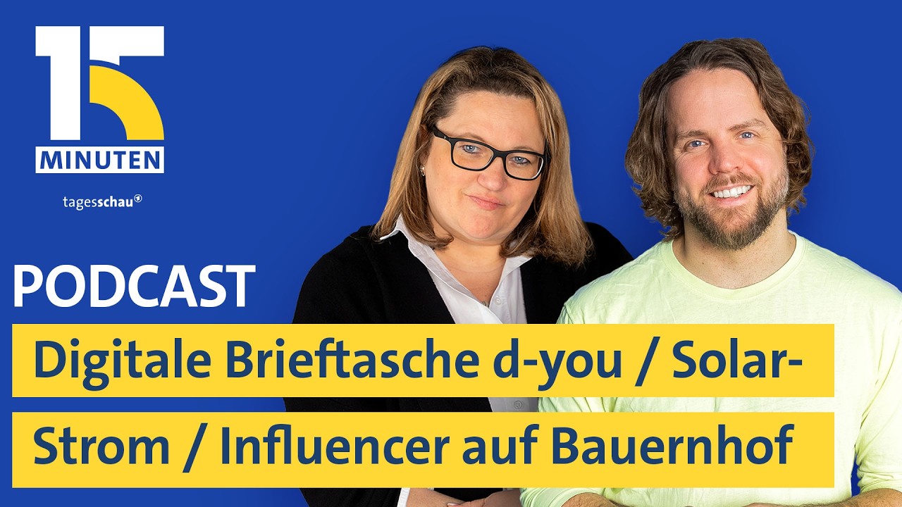Neues digitales Portemonnaie d-you / Solarstrom vom Acker / Influencer-Ansturm auf Bauernhof