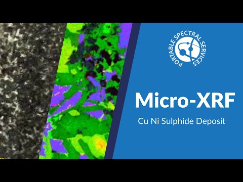 Bruker M4 TORNADO Scan Cu Ni Sulphide Deposit | Micro XRF Scan