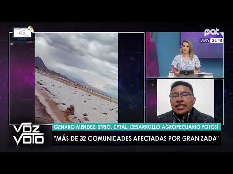 Entrevista con Genaro Mendez secretario departamental de desarrollo  agropecuario  de Potosí