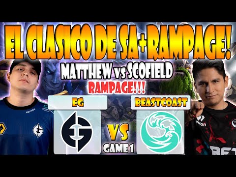 EG VS BEASTCOAST BO3[GAME 1]ELIMINACIÓN-PAKAZS, MATTHEW VS K1, SCOFIELD-THE LIMA MAJOR 2023 -DOTA 2