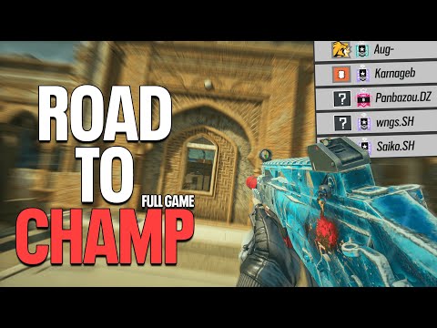 FULL GAME AGAINST PROS AND THE #8 CHAMPION! - RAINBOW SIX SIEGE