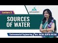 Sources Of Water Lecture 5 Environmental Engineering
