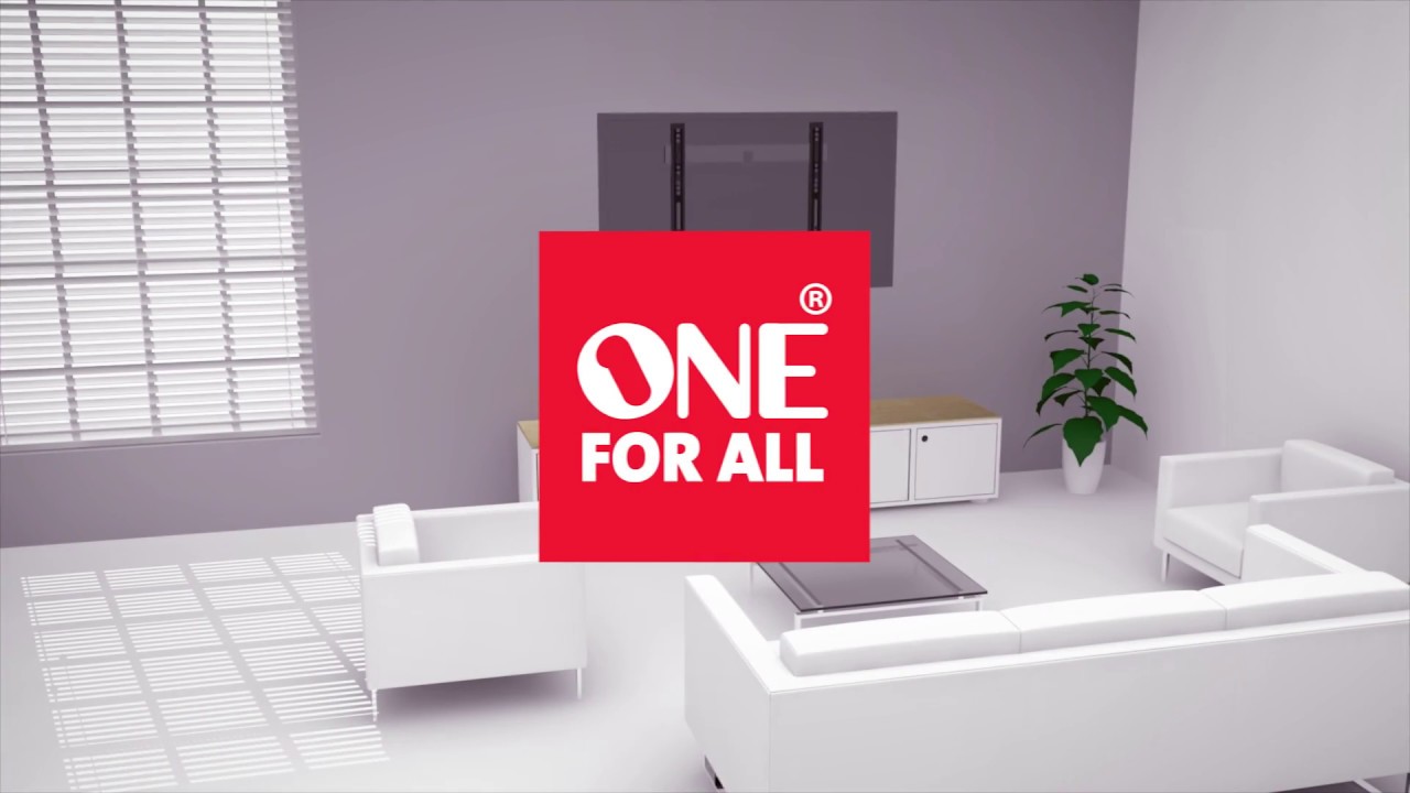 One For All Supports mural Flat Ultraslim VESA 400x400