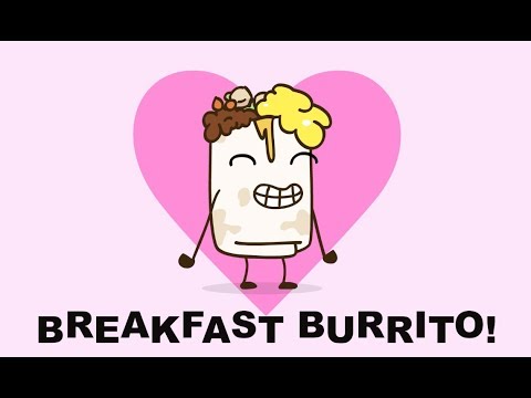 Yum Yum Breakfast Burrito (Extra Cheese Mix) - Parry Gripp