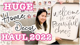 HOME DECOR HAUL 2022 // NEW SPRING DECOR HAUL // HUGE HAUL // NEW HOME DECOR IDEAS