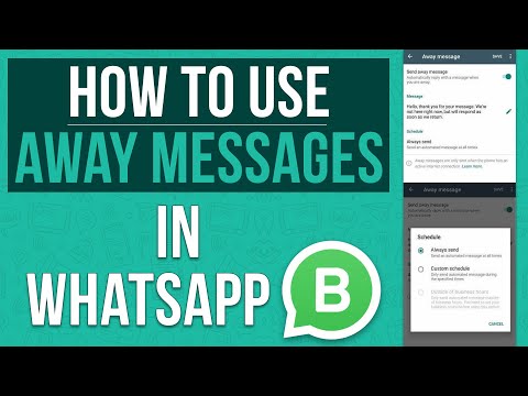 What is Away Message in WhatsApp Business | How to Use Away Message | WhatsApp Auto Reply Kaise Kare