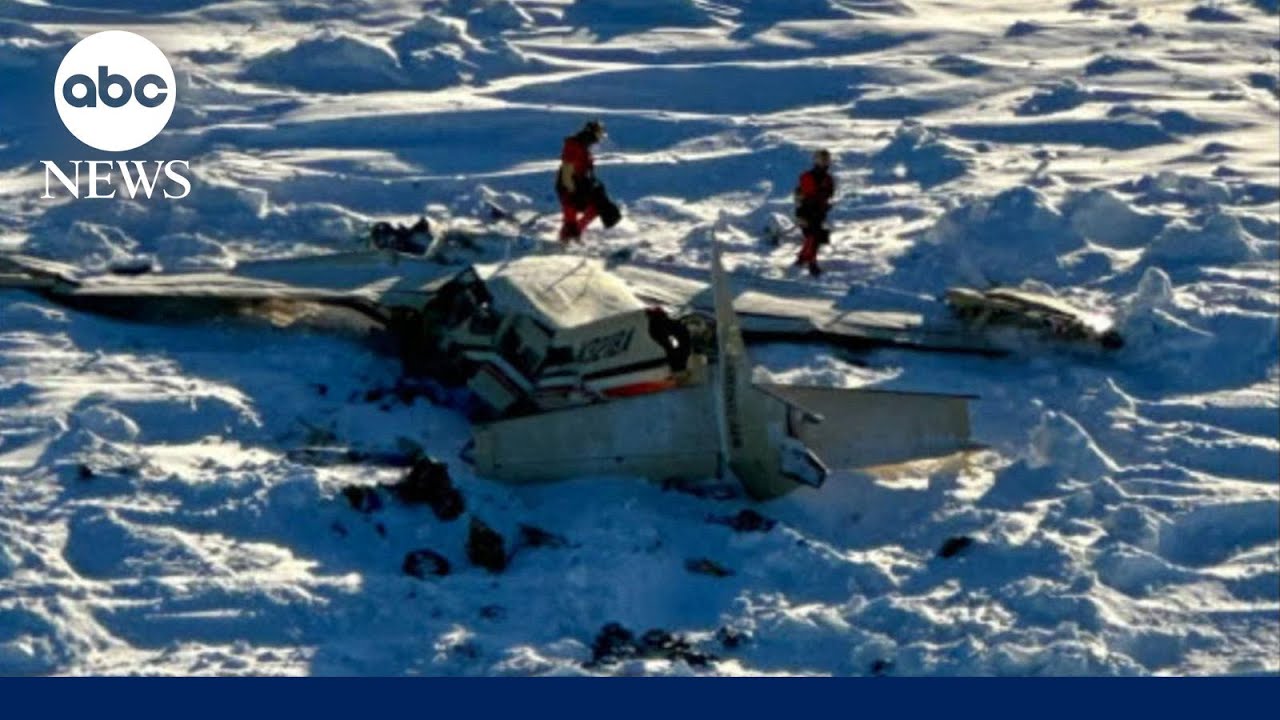Officials: Plane wreckage found after desperate search in Alaska