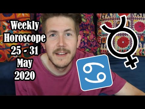 Weekly Horoscope for 25  - 31 May 2020 | Gregory Scott Astrology