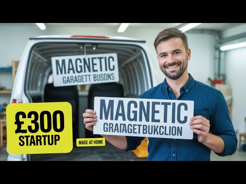 Magnetic Sign Business: A Low-Cost Venture - low-cost business idea
