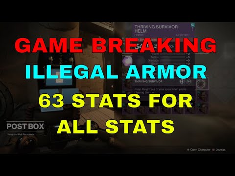GAME BREAKING ILLEGAL ARMOR 63 For All Stats!