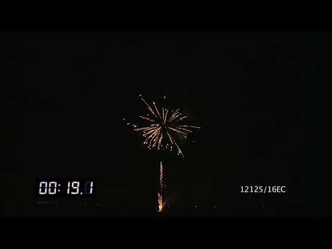 12125/16EC - Cake Ø30mm 16s I-shape 30sec H45m Cat.2 Nec288g 1.4G, One fuse, Above US The Waves 8/1