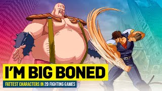 35 Stereotypical Fat Characters in 2D Fighting Gam