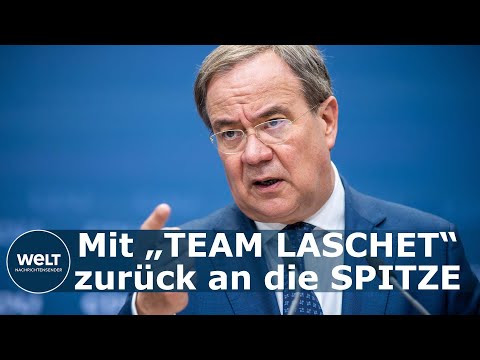 NACH TV-TRIELL-TRAGÖDIE: So will Armin Laschet mit "Team Laschet" wieder an Zustimmung gewinnen