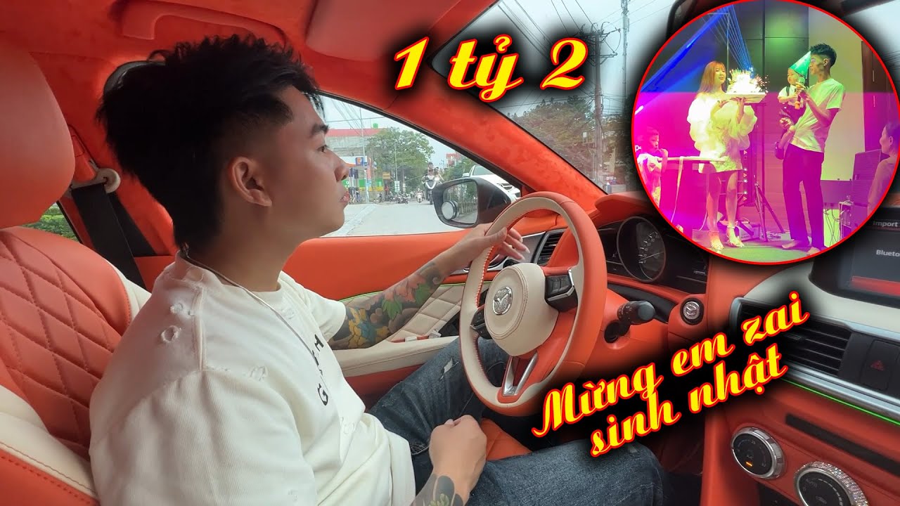 Hoàng Dũng Mua ÔTô Kỉ Niệm Sinh NHật Hoàng Em