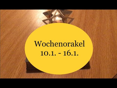 Wochenorakel vom 10.1. - 16.1.2022