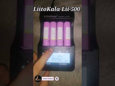 LiitoKala Lii-500 Battery Capacity Tester #liitokala #18650 #diy