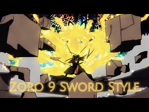 ⚔️ 9 Sword Style Technique | Rorona Zoro ⚔️ | • Edit | AMV • MUPP X Sadfriendd Vendetta - 4K 60 Fps