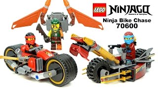 LEGO® Ninjago 70600 Ninja Bike Chase w/ Kai Nya & Sqiffy Speed Build