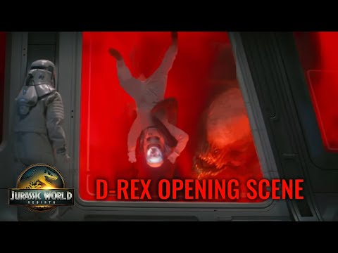 D-Rex Lab Incident Opening Scene - Jurassic World: Rebirth (from Trailers and Teasers)