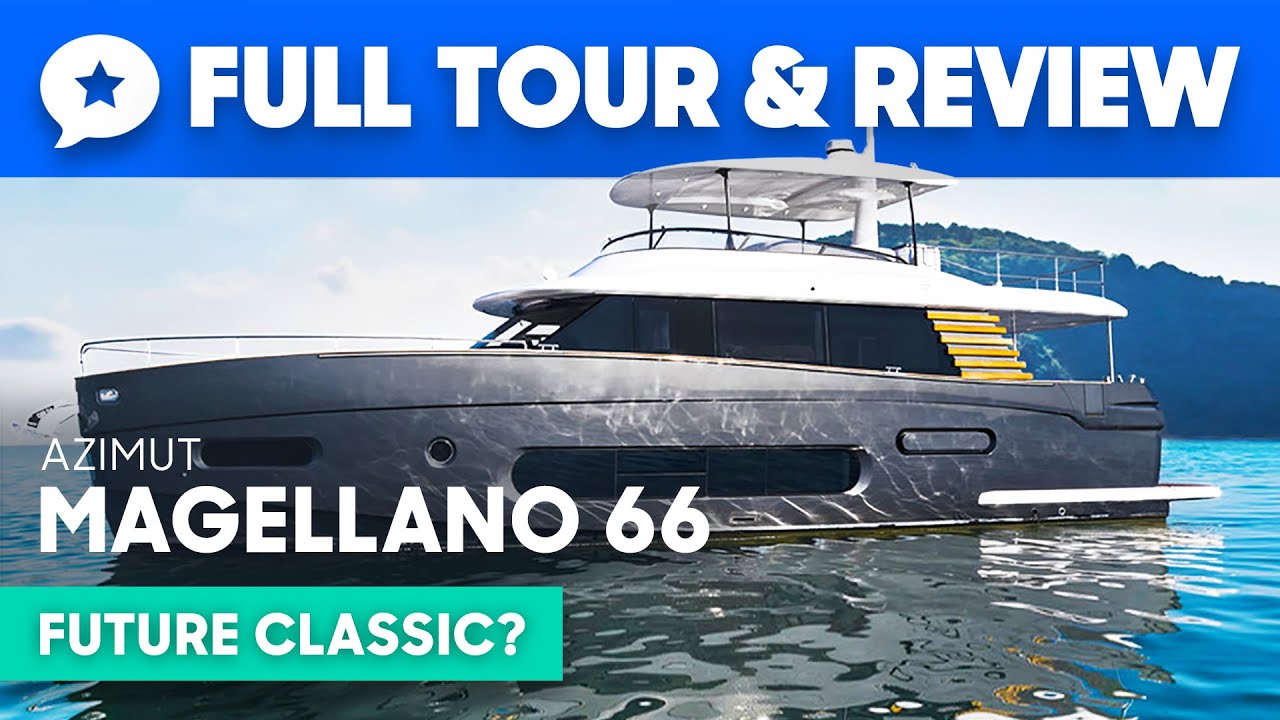 Azimut Magellano 66 Yacht Tour & Review