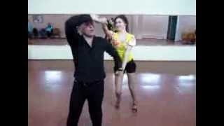 preview picture of video '!salsa протанцовка Ира Слава in dance studio DancA 11 03 14 Вelarus, г. Гомель'