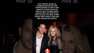 Kevin Federline says he was “barely scraping by” while getting $40K a month from Britney Spears?!