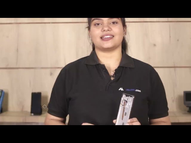 Product video thumbnail for LCD Frame Middle Chassis for Xiaomi Poco X3 Pro - Blue